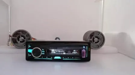 Автомобильный передатчик Автомобильный светодиодный MP3-плеер с Bluetooth USB-отверстием для зарядки