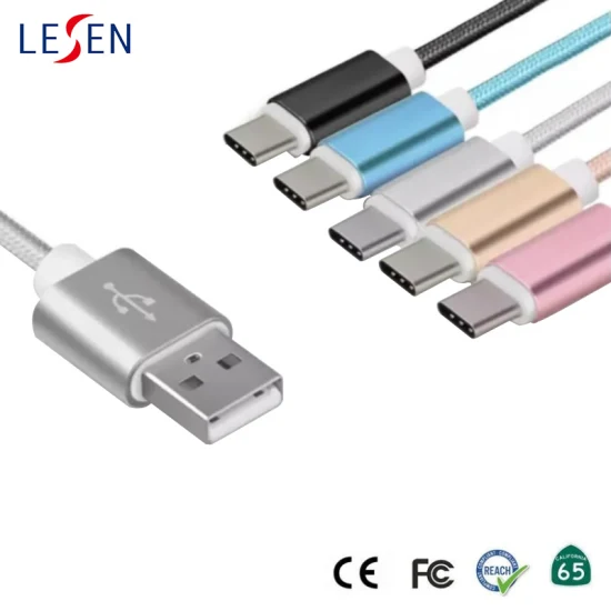 USB 2.0 3.0 3.1 штекер типа C для быстрого USB-кабеля для зарядки данных