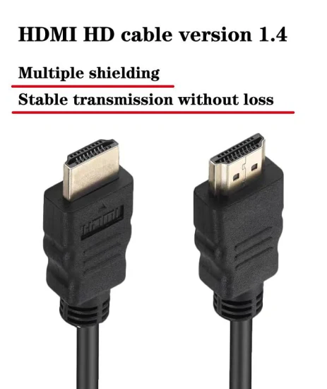 HDMI Кабель HDMI Литой позолоченный Кабель HDMI для передачи данных высокой четкости, 4K 1080P